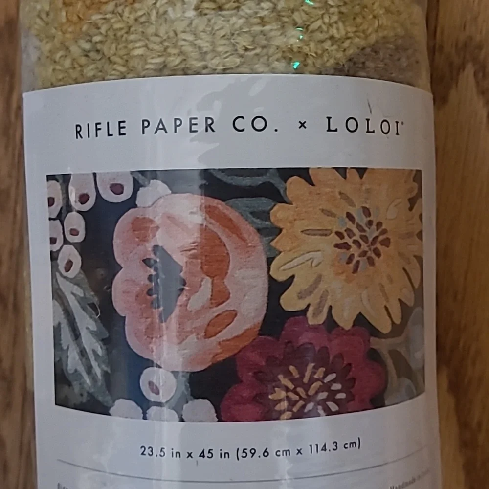 NWT Rifle Paper Co. x Loloi Rug - Picture 1 of 5